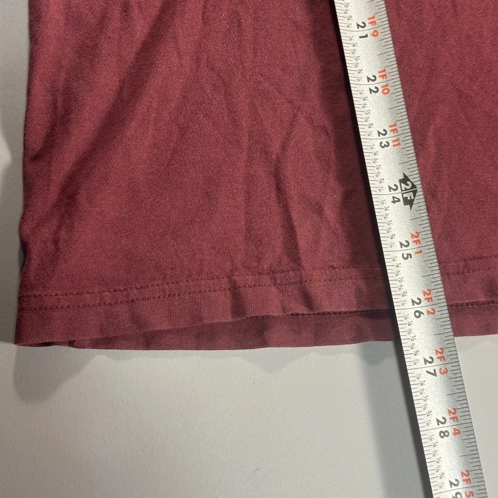 Vans Off The Wall Floral‎ Graphic T Shirt Maroon Burgundy Skateboard Medium